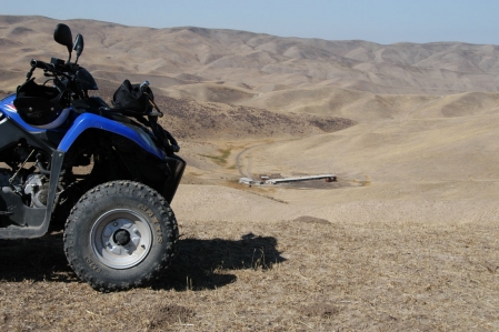 Quad Offroad Tour from Kyrgyzstan in the Taklamakan desert