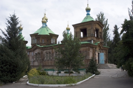 Karakol - Russian Orthodox wooden church, built in 1895