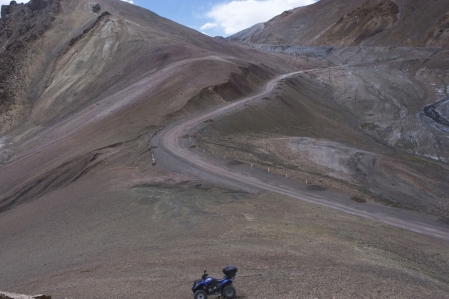 Pamir highway - Ak-Baital Ashuu pass 4,655 m