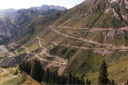 Silk road - Moldo Ashuu pass 3,346 m