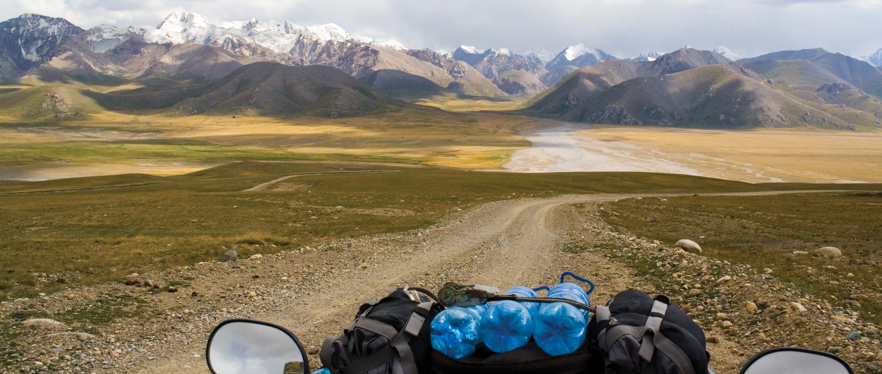 Offroad ATV - Motorrad Tour von Kirgistan in die Taklamakan Wüste