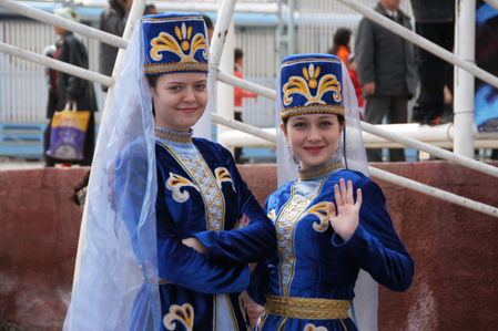 Kyrgyzstan - Traditional fashion costumes