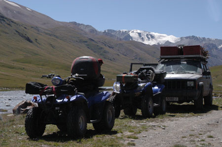 Off-road Quad tours - M41 Pamir Highway